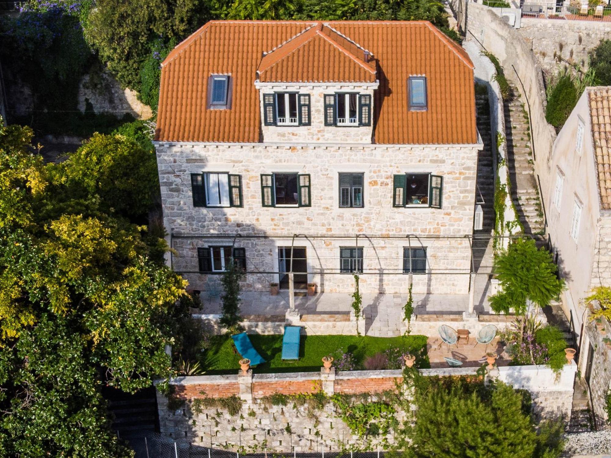 Villa Ani Apartment Ariel ドゥブロブニク エクステリア 写真